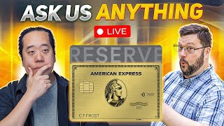 Proposed Changes to the Amex Gold Card  LIVE QampA [upl. by Teillo954]