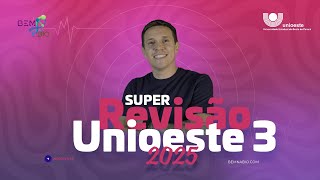 Super Revisão Vestibular UNIOESTE 3 2025 Biologia [upl. by Anoirb]