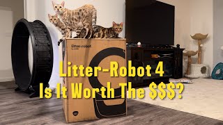 LitterRobot 4 Unboxing and Honest Review [upl. by Yeltsew]