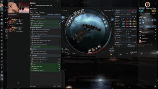 EVE Online Rifter PVP  Plated Scram Kiter [upl. by Drofnelg596]