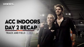 VT Track and Field  ACC Indoor Championships 2020  Day 2 Recap [upl. by Oehsen]