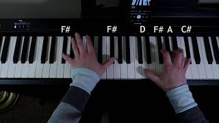 Flying  piano tutorial [upl. by Mot]