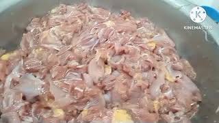 processing of chicken tocino using chicken culls part 2 [upl. by Stonwin]