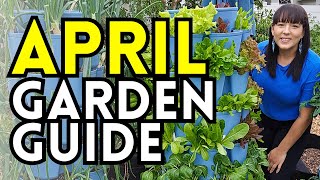 Everything You Can Start From Seed Or Plant NOW  April Gardening Tips amp Ideas [upl. by Ayyn]