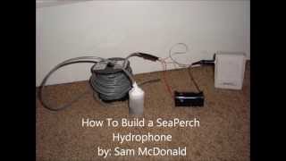 Hydrophone Observe Surrounding Audio Signals Instructions  Sam McDonald [upl. by Reginauld415]