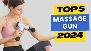 Best Massage Gun 2024  Top 5 Massage Gun In Amazon [upl. by Tanhya]