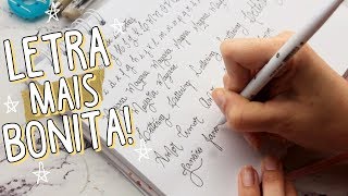 DICAS PARA ESCREVER RÁPIDO E COM LETRA BONITA  VOLTA AS AULAS [upl. by Thedric849]