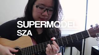 SUPERMODEL  SZA Live Acoustic Cover [upl. by Elson]