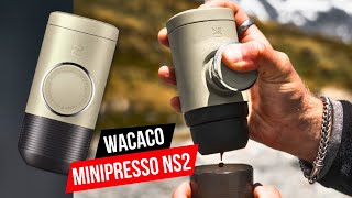 Wacaco Minipresso NS2 Portable Espresso Maker  Wacaco Minipresso NS2 review [upl. by Nerwal293]