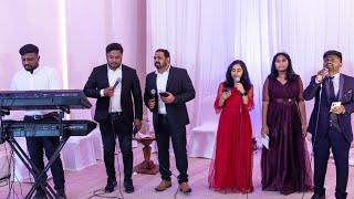 Aasirvathiyum karthare The Almighty Band Riyadh on Stephan and Femi’s wedding [upl. by Irafat]