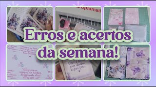 Perda de material  Atualizei arquivo do mini calendário  Gabaritos chegaram  Vlogão de produção [upl. by Neille655]