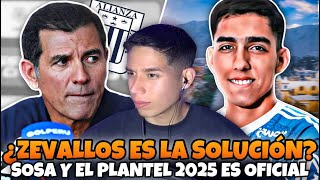 SPORTING CRISTAL NUEVO DIRECTOR DEPORTIVO ZEVALLOS  SOSA ES OFICIAL  PLANTEL 2025 CASI LISTO [upl. by Stuckey624]