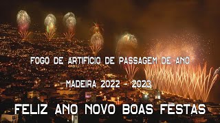 ESPETACULAR FOGO DE PASSAGEM DE ANO MADEIRA 2022  2023 O ESPETÁCULO CONTINUA ««ATLÂNTIDA MADEIRA©»» [upl. by Gresham]