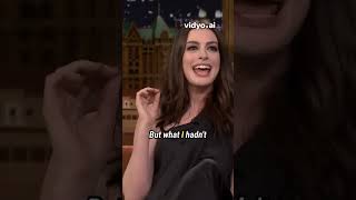 Anne Hathaway Almost Killed Her Kid on a Jungle Gym Slide [upl. by Drugge831]