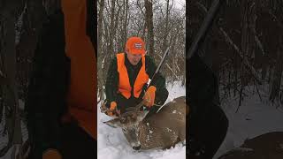 How to track a whitetail buck down whitetails deer fun [upl. by Fitton]