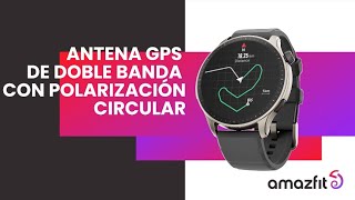 Amazfit GTR 4  Antena GPS de doble banda con polarización circular [upl. by Yks]