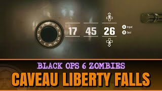 EASTER EGG CAVEAU LIBERTY FALLS  BO6 ZOMBIES  Call of duty Black Ops 6 [upl. by Lukin]