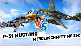 Victory in the Skies P51 Mustang Takes on German Jet ACE [upl. by Aiket]