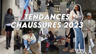 TENDANCES CHAUSSURES AUTOMNE HIVER 20232024 les chaussures incontournables à avoir 🍂❄️ [upl. by Adama]