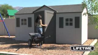 Lifetime 15 x 8 Garden Shed [upl. by Deacon]