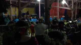 Tuvalu dance 2 Oct 17 2015 Tuvalu National Bank 35th anniversary Funafuti [upl. by Eineeuq]