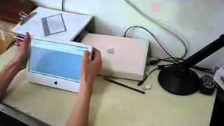 DIY IPAD 3 part 2  Chinese man makes iPad lookalike from scratch [upl. by Ayekel636]