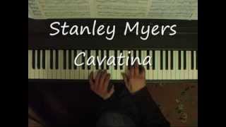 Cavatina transposed to E major the guitar key piano [upl. by Eliathas231]