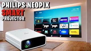 BEST Smart Budget Projector for Home Theaters Philips Neopix 750 [upl. by Lundgren]