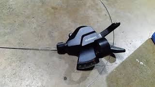 Shimano Altus rapid fire plus 8 speed shifter –review [upl. by Ramso390]