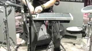 Roland Octapad SPD30 Winter NAMM 2010 Demo [upl. by Ellenrahs51]