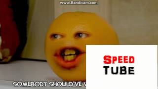 Annoying Orange  He Will Mock You Speed Tube [upl. by Ecnedurp]