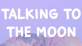 Bruno Mars  Talking To The Moon Lyrics [upl. by Ahsahtan]