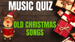 The Very Best Christmas Oldies Music Challenge Guess The Song Music Quiz Trivia [upl. by Studnia]