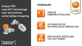 Automatische waterzijdige inregeling met AFCTechnologie van IMIHeimeier [upl. by Ivz]