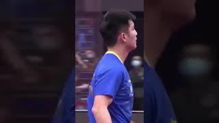 Fan Zhendong vs Ma Long incredible point [upl. by Eicarg]