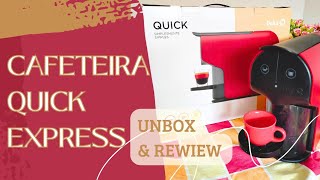 unboxing Conheça A Cafeteira Express Delta Q Quick [upl. by Viens215]