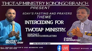 INTERCEDING FOR TWOTAP MINISTRY DAY 1 LIVE WITH PROPHET MICHAEL ANIM [upl. by Nims632]