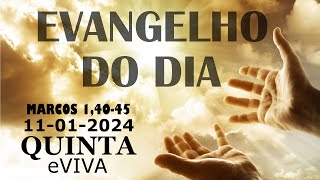 EVANGELHO DO DIA 11012024 Narrado e Comentado  LITURGIA DIÁRIA  HOMILIA DIARIA HOJE eVIVA [upl. by Beach]