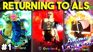 RETURNING In Anime Last Stand And Got 3 OVERLORD Units Part 1 [upl. by Alyk]