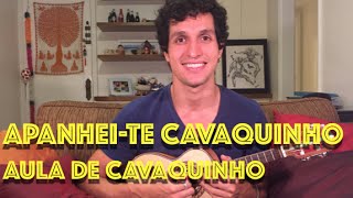 Apanheite cavaquinho por João Felippe  AULA DE CAVAQUINHO [upl. by Kerri]