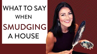 What to Say When SMUDGING a House 🏡amp How to smudge your house with sage [upl. by Dietsche]