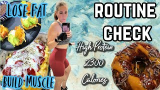 FULL WEEK OF EATING 2300 CALORIES  HIGH PROTEIN DIET  NICOLE BURGESS ANABOLIC DIET [upl. by Alica13]