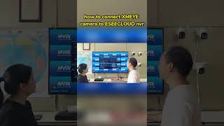 23 How to connect XMEYE camera to ESEECLOUD nvr [upl. by Nidnerb106]