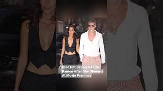 Brad Pitt amp Ines de Ramons Intimate Date Night After Wolfs Premiere [upl. by Jelle]