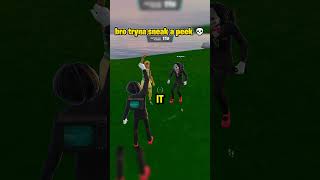 Bro Trying to Get a Peak 😭 shorts fortnite fortniteclips fortnitememes [upl. by Corvese]