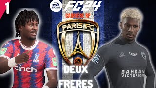 EA SPORTS FC 24  CARRIERE PRO 1  DEUX FRERES NEW [upl. by Ricca416]