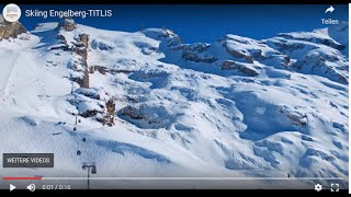 Skiing EngelbergTITLIS [upl. by Sivet]