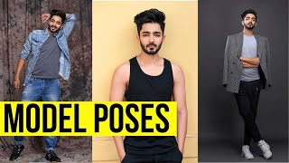 How To Pose Men  Photoshoot Pose Men  Male Model Portfolio Shoot [upl. by Aurea]