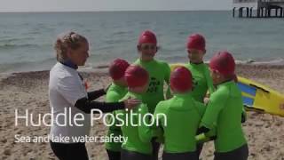 Huddle Position  Sea and Lake Water Safety Tips [upl. by Itaws]