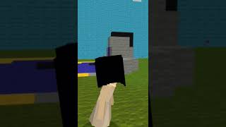 little girl vs netherite golem youtubeshorts minecraft [upl. by Semele]